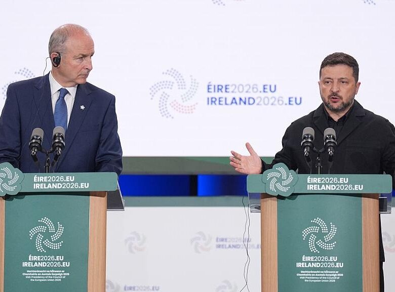 Зеленський запропонував Ірландії оборонну угоду