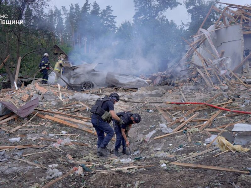 Знову виставка. Удар РФ по полігону на Київщині