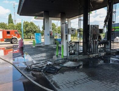 Дрони РФ атакували заправки у двох регіонах України