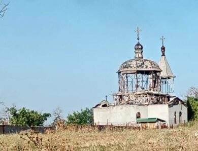 На Херсонщині обстрілом зруйновано храм Різдва Богородиці