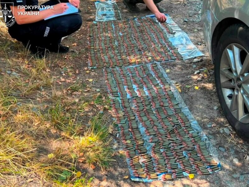 На Житомирщині затримали військового за збут боєприпасів