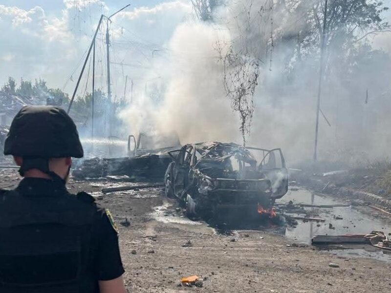 РФ вдарила по Слов’янську: є загиблий і п’ятеро поранених