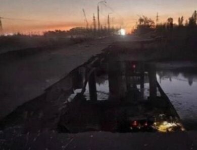 Росія розбила міст у Слов’янську – журналіст