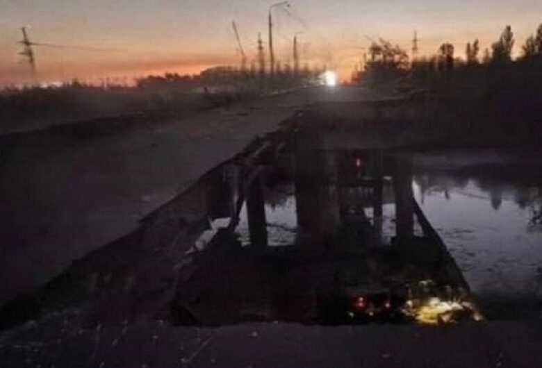 Росія розбила міст у Слов’янську – журналіст