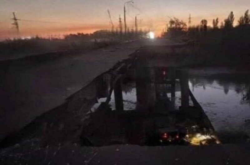Росія розбила міст у Слов’янську – журналіст