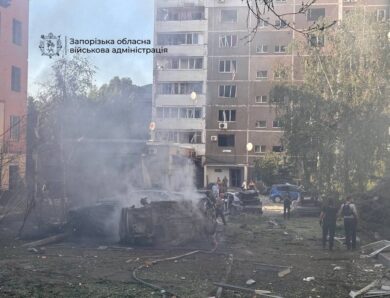 Росіяни вдруге атакували Запоріжжя КАБом