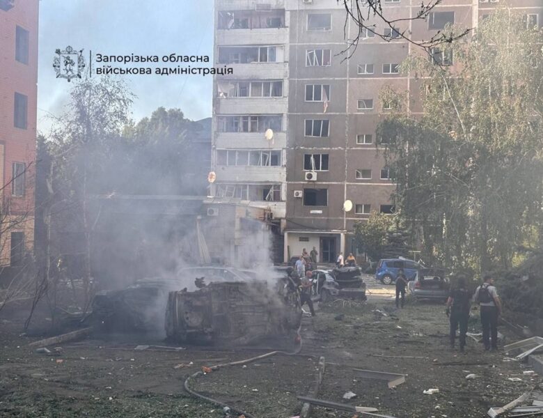 Росіяни вдруге атакували Запоріжжя КАБом