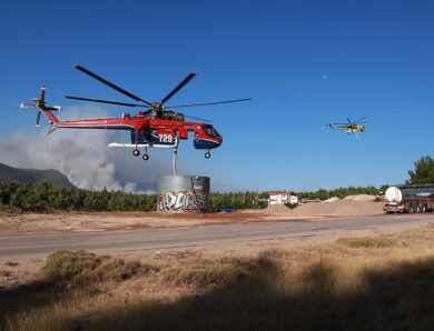 У Греції зіткнулись пожежні гелікоптери, є загиблі