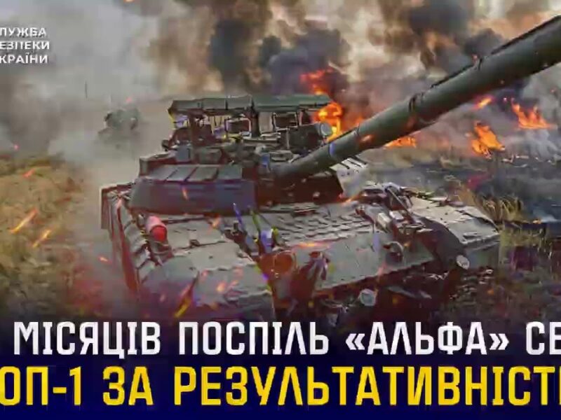 «Альфа» СБУ — ТОП-1 серед підрозділів Сил оборони України п’ятий місяць поспіль 🔥