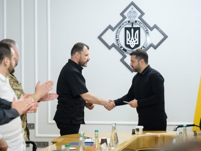 Зеленський представив нового секретаря РНБО