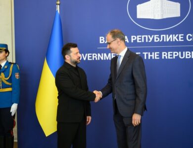 Зеленський зустрівся з прем’єр-міністром Сербії